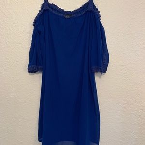 Off The Shoulder Chiffon Dress